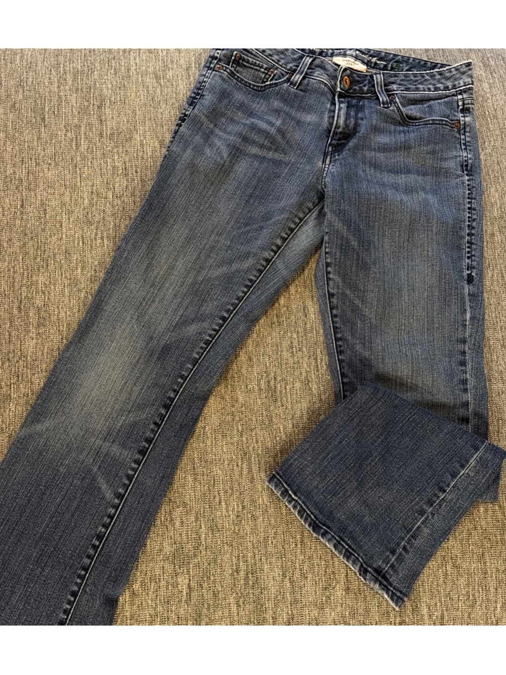 Y2K Levi's 553 Y2K Green Tab Eco Line Mid Rise Bootcut Medium Wash Size 27x 29